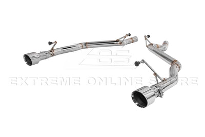 2024-Present Ford Mustang GT Muffler Delete Axle Back Dual Tips Exhaust