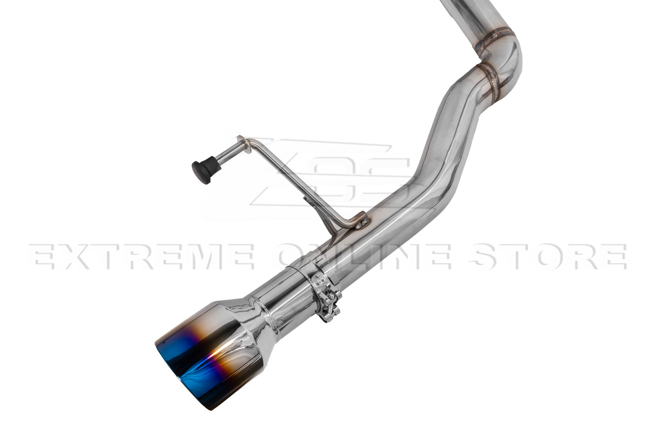 2024-Present Ford Mustang GT Muffler Delete Axle Back Dual Burnt Tips Exhaust