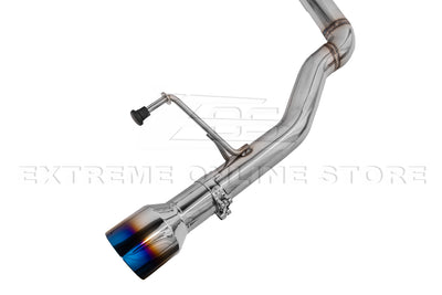 2024-Present Ford Mustang GT Muffler Delete Axle Back Dual Burnt Tips Exhaust