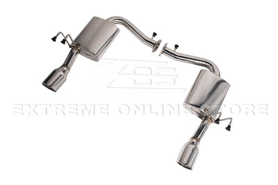 2016-21 Honda Civic EX-L EX LX Touring 1.5L Resonated Mid Pipe Axle Back Exhaust Kit