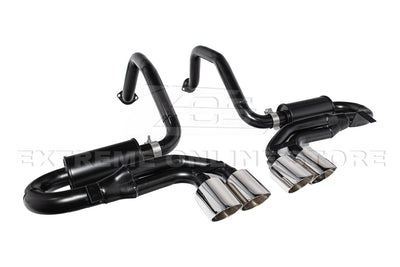 1997-2004 Chevrolet Corvette C5 Muffler Axle Back Quad Tips Exhaust