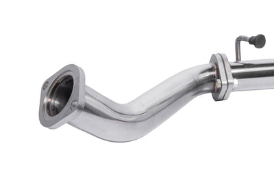 2022-Present Toyota GR86 Subaru BRZ BOSO Style Muffler Delete Burnt Tip Cat Back Exhaust