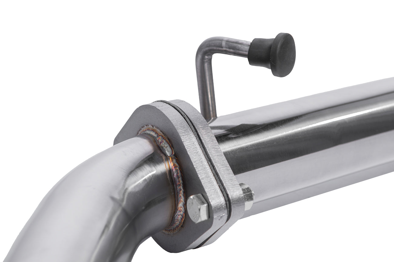 2022-Present Toyota GR86 Subaru BRZ BOSO Style Muffler Delete Burnt Tip Cat Back Exhaust
