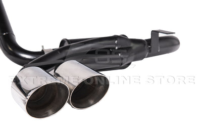 1997-2004 Chevrolet Corvette C5 Muffler Axle Back Quad Tips Exhaust