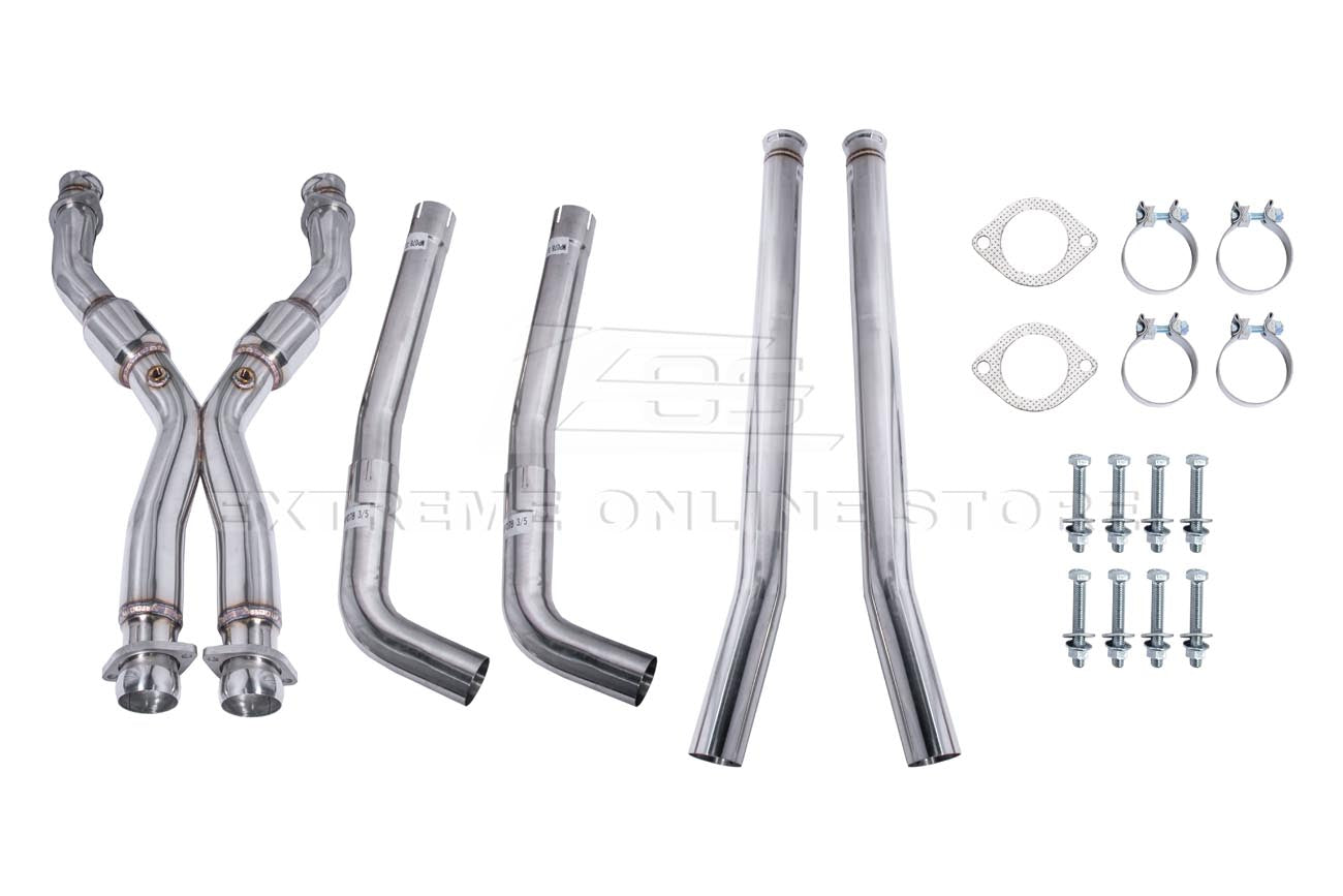 2009-2014 Cadillac CTS-V 6.2L V8 Coupe Resonated Mid Pipe