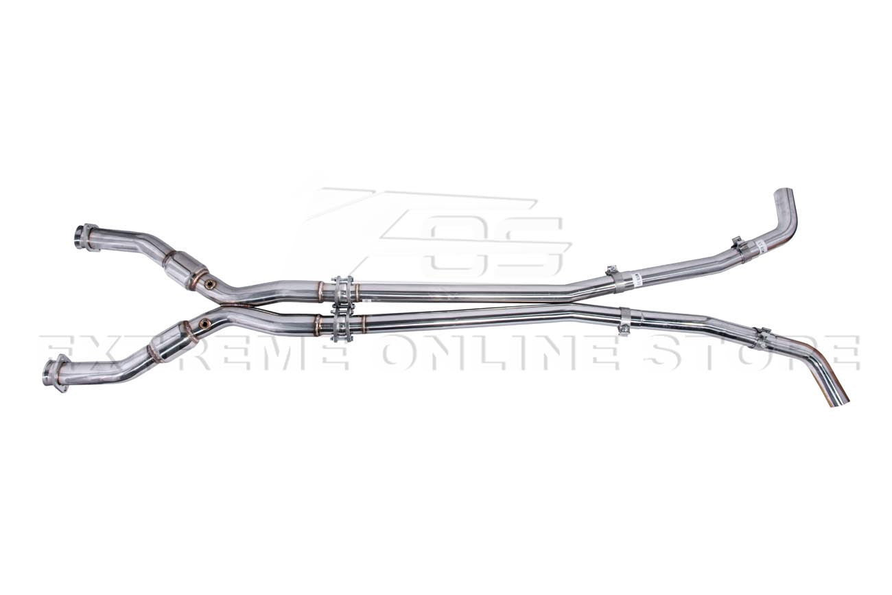 2009-2014 Cadillac CTS-V 6.2L V8 Coupe Resonated Mid Pipe