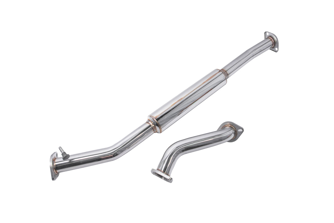 2022-Present Toyota GR86 Subaru BRZ BOSO Style Muffler Delete Burnt Tip Cat Back Exhaust