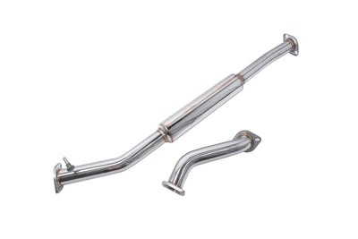 2022-Present Toyota GR86 Subaru BRZ BOSO Style Muffler Delete Burnt Tip Cat Back Exhaust
