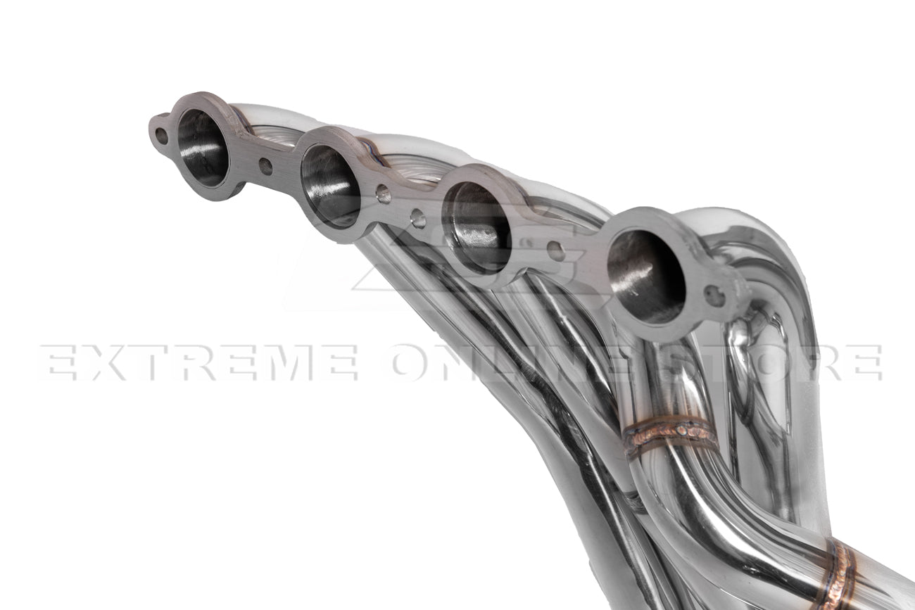2009-2014 Cadillac CTS-V Long Tube Headers & Resonated Mid Pipe