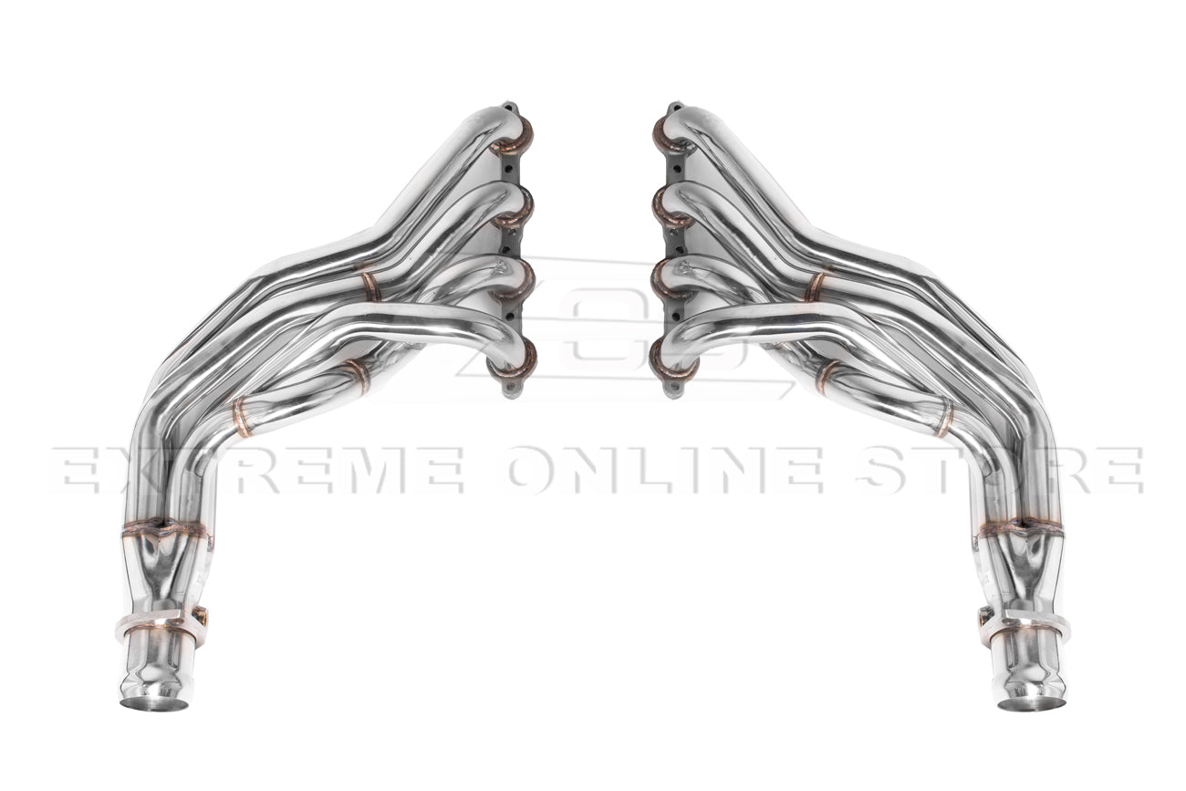 2009-2014 Cadillac CTS-V Long Tube Headers & Resonated Mid Pipe