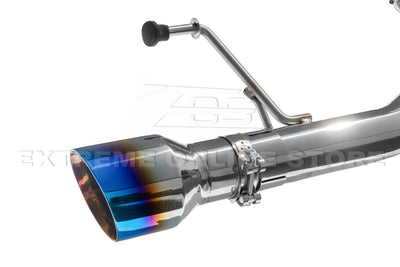 2024-Present Ford Mustang GT Straight Cat Back Dual Burnt Tips Exhaust