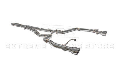 2024-Present Ford Mustang GT Straight Through Cat Back Dual Tips Exhaust