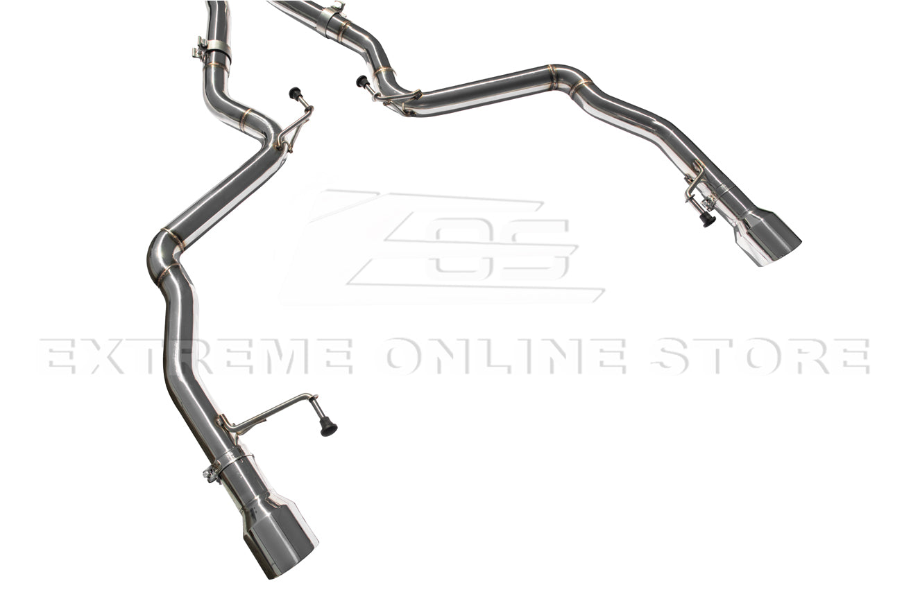 2024-Present Ford Mustang GT Straight Through Cat Back Dual Tips Exhaust