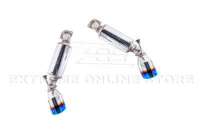 2008-2013 Infiniti G37 Coupe Muffler Axle Back Burnt Tips Exhaust