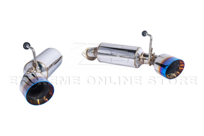 2009-2021 Nissan 370Z Muffler Axle Back Burnt Tips Exhaust