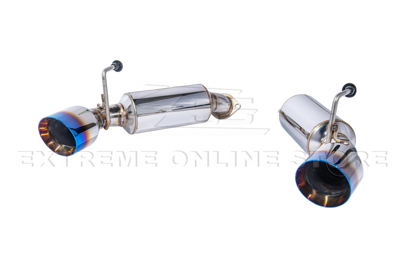 2008-2013 Infiniti G37 Coupe Muffler Axle Back Burnt Tips Exhaust