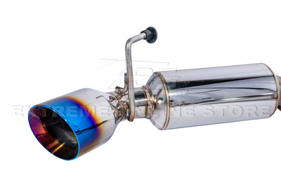 2008-2013 Infiniti G37 Coupe Muffler Axle Back Burnt Tips Exhaust