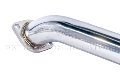 2008-2013 Infiniti G37 Coupe Muffler Delete Axle Back Burnt Tips Exhaust