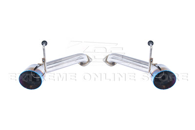2008-2013 Infiniti G37 Coupe Muffler Delete Axle Back Burnt Tips Exhaust