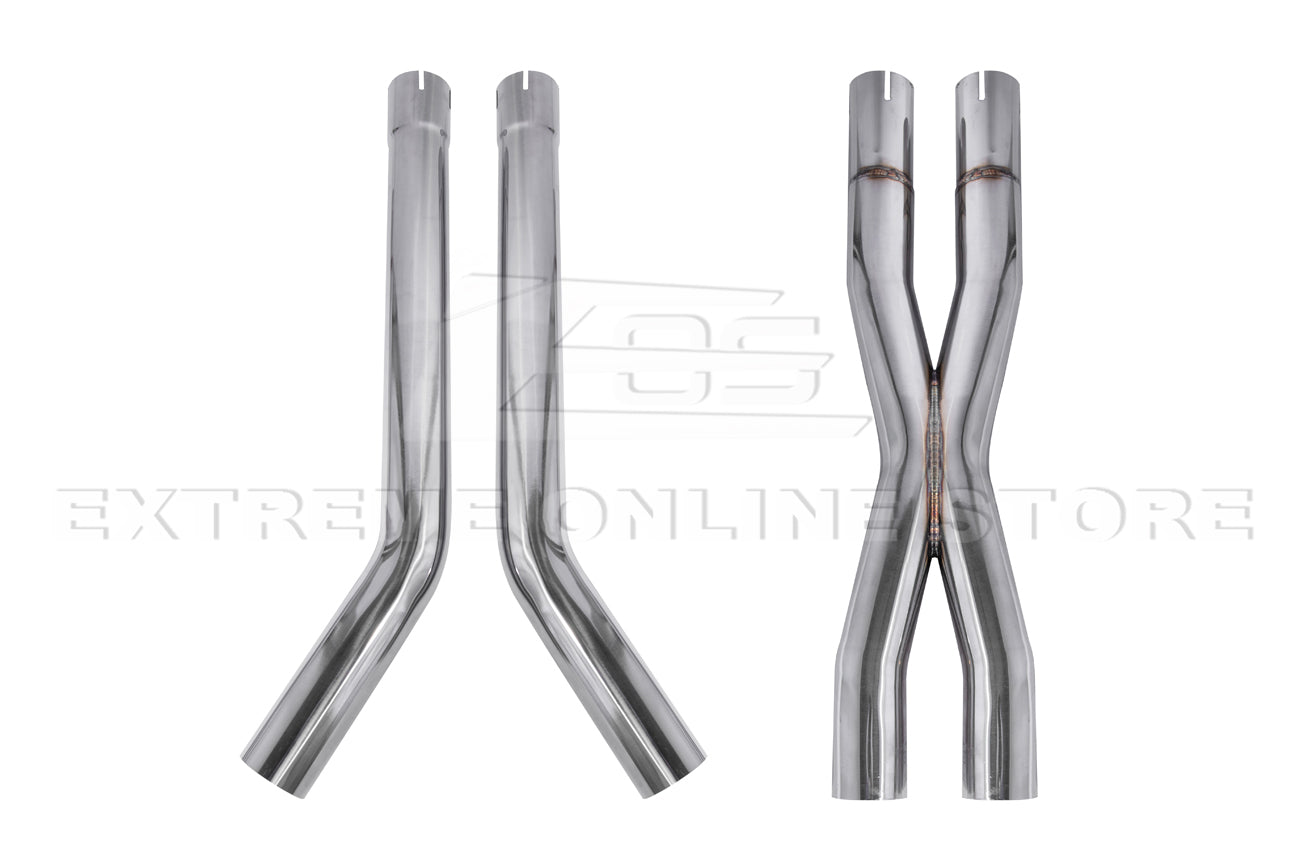 2024-Present Ford Mustang S560 GT Straight Mid Pipe Exhaust