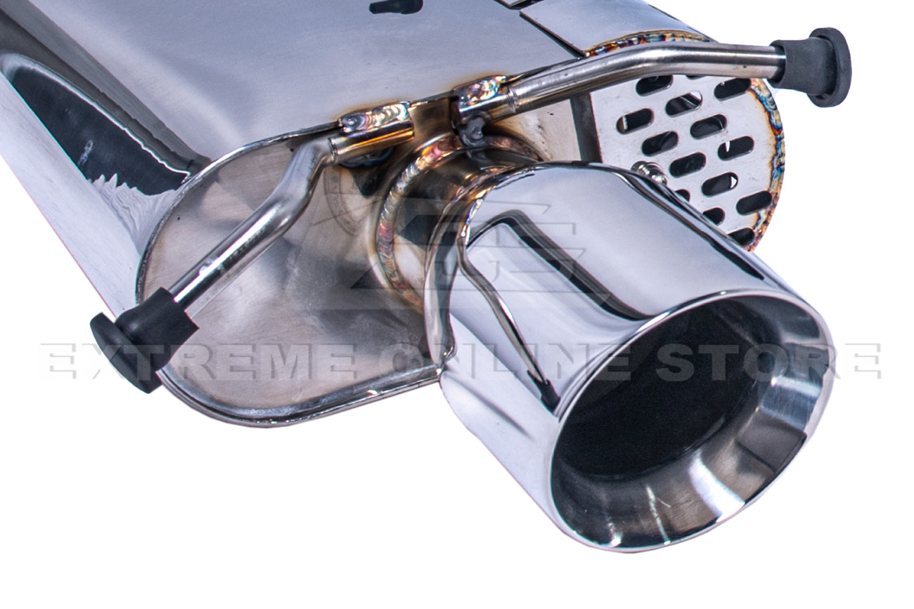 2009-2015 Cadillac Gen 2 CTS-V Sedan Axle Back Dual Tips Exhaust W/ Valve Control