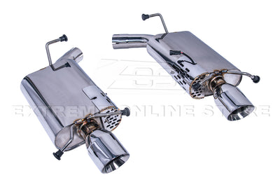 2009-2015 Cadillac Gen 2 CTS-V Sedan Axle Back Dual Tips Exhaust W/ Valve Control