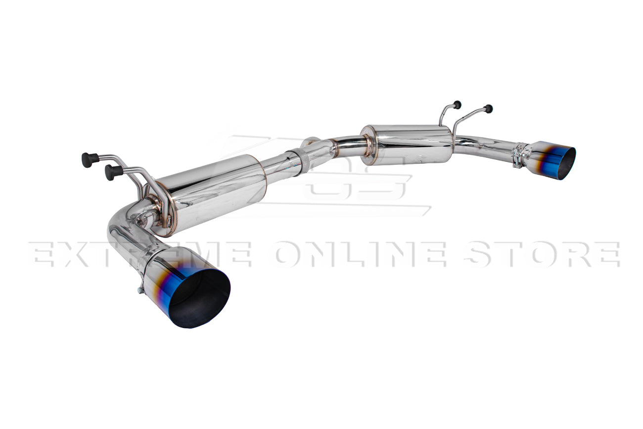 2019-Present Mazda 3 Hatchback Axle Back Dual Burnt Tips Muffler Exhaust