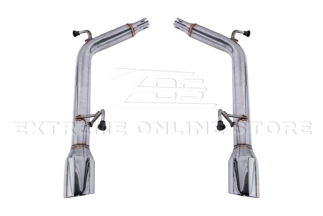 2007-2014 Infiniti G35 G37 Sedan Muffler Delete Axle Back Dual Tips Exhaust