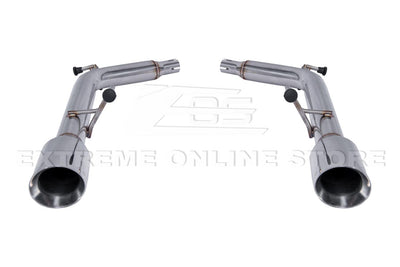 2007-2014 Infiniti G35 G37 Sedan Muffler Delete Axle Back Dual Tips Exhaust