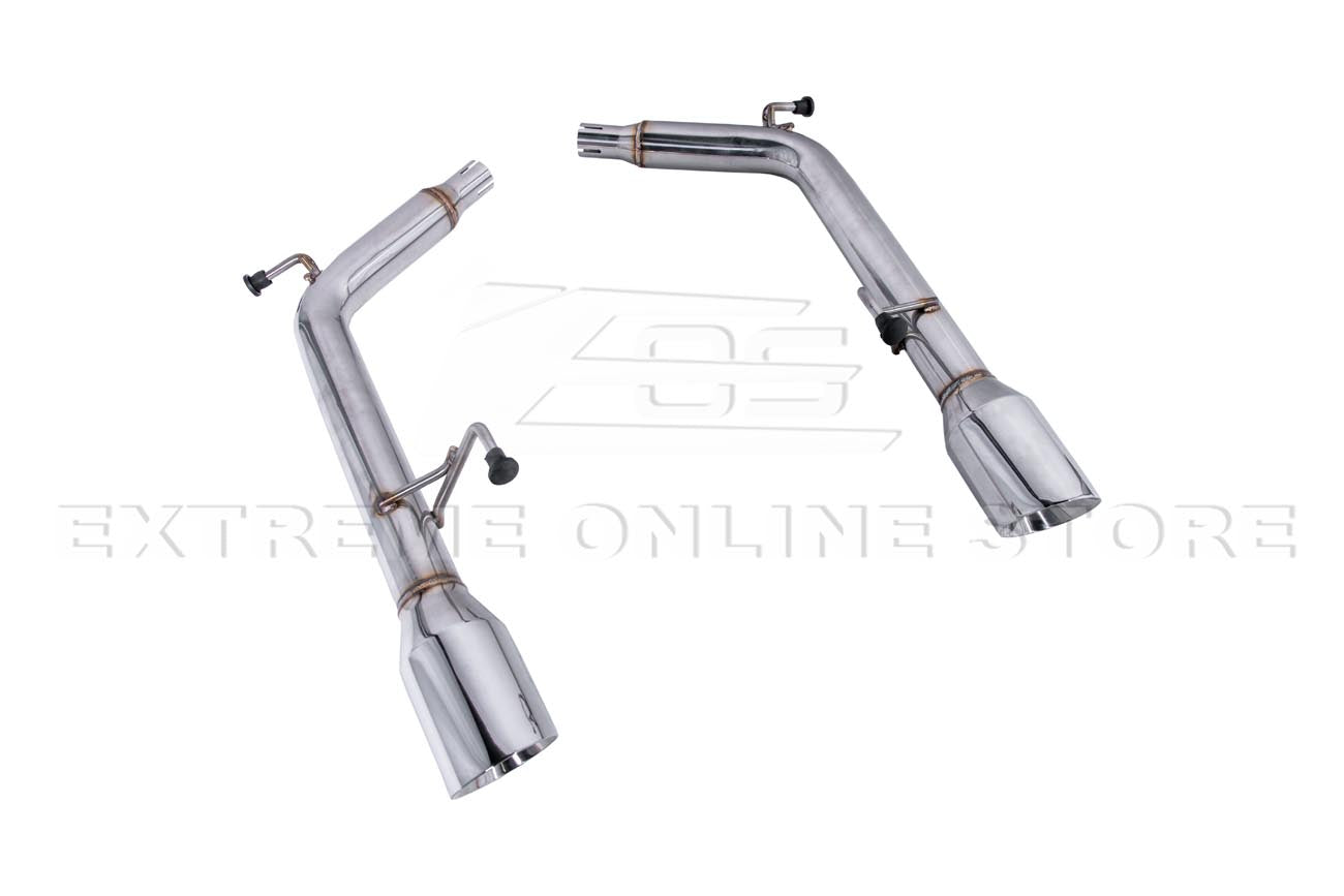 2007-2014 Infiniti G35 G37 Sedan Muffler Delete Axle Back Dual Tips Exhaust