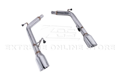 2007-2014 Infiniti G35 G37 Sedan Muffler Delete Axle Back Dual Tips Exhaust