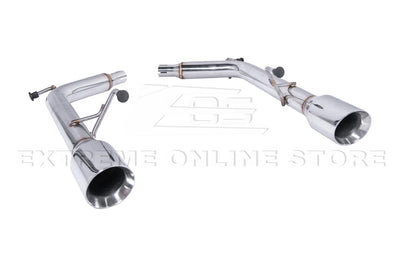 2007-2014 Infiniti G35 G37 Sedan Muffler Delete Axle Back Dual Tips Exhaust