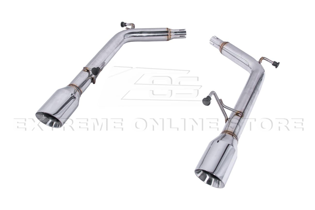 2007-2014 Infiniti G35 G37 Sedan Muffler Delete Axle Back Dual Tips Exhaust