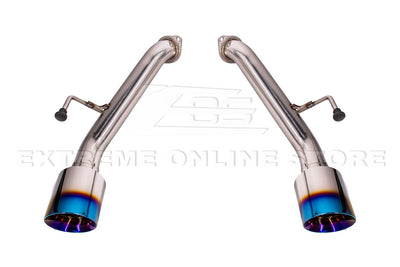 2023-Present Nissan 400Z RZ34 Muffler Delete Axle Back Dual Burnt Tips Exhaust