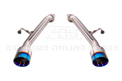 2023-Present Nissan 400Z RZ34 Muffler Delete Axle Back Dual Burnt Tips Exhaust