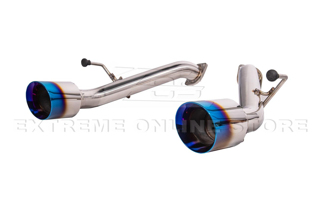 2023-Present Nissan 400Z RZ34 Muffler Delete Axle Back Dual Burnt Tips Exhaust