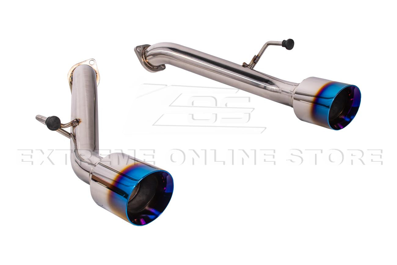 2023-Present Nissan 400Z RZ34 Muffler Delete Axle Back Dual Burnt Tips Exhaust