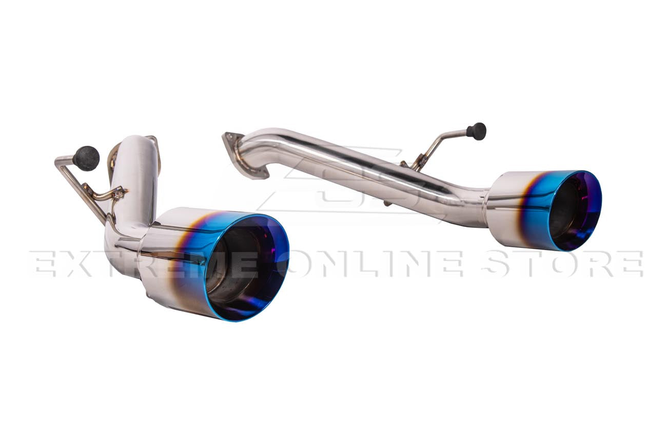 2023-Present Nissan 400Z RZ34 Muffler Delete Axle Back Dual Burnt Tips Exhaust