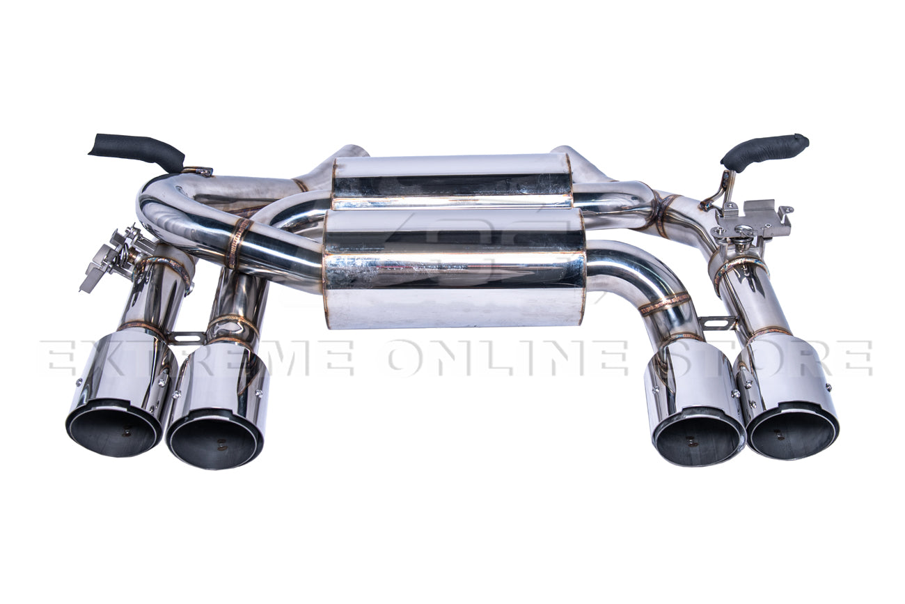 2014-2019 BMW F80 M3 F82 F83 M4 Muffler Axle Back Quad Tips