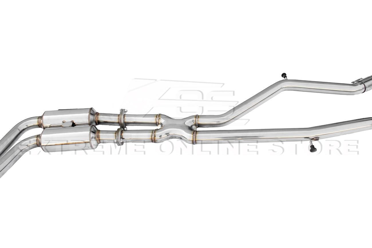 2014-2019 BMW M3 M4 Muffler Axle Back W/ Resonated Mid Pipe Cat Back Exhaust