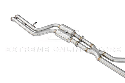 2014-2019 BMW M3 M4 Muffler Axle Back W/ Resonated Mid Pipe Cat Back Exhaust