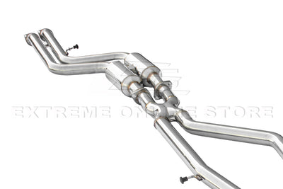 2014-2019 BMW M3 M4 Muffler Axle Back W/ Resonated Mid Pipe Cat Back Exhaust