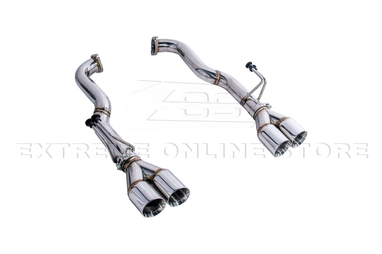 2008-2009 Pontiac G8 T-304 Muffler Delete Quad Tips Axle Back Exhaust
