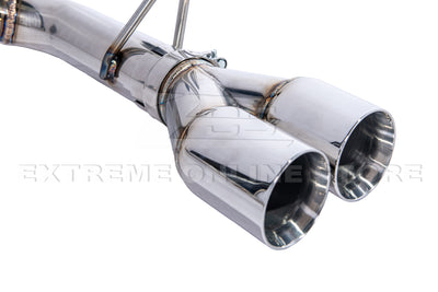 2008-2009 Pontiac G8 T-304 Muffler Delete Quad Tips Axle Back Exhaust