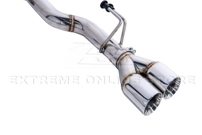 2008-2009 Pontiac G8 T-304 Muffler Delete Quad Tips Axle Back Exhaust