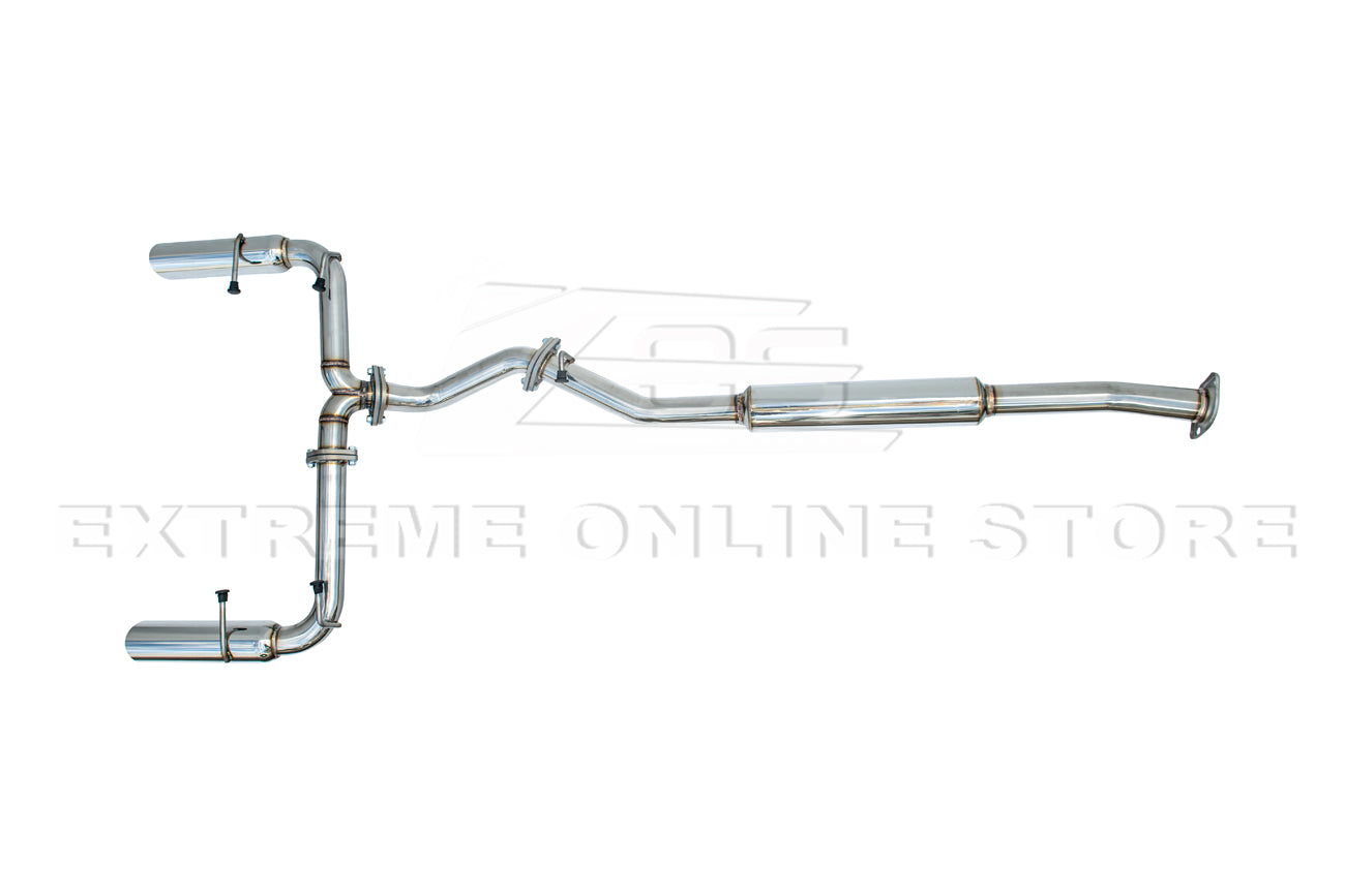 2022-Present Toyota GR86 Subaru BRZ BOSO Style Muffler Delete Cat Back Exhaust