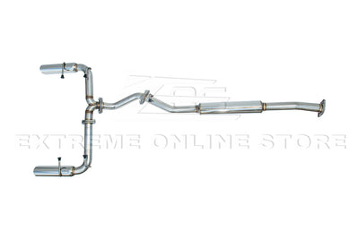 2022-Present Toyota GR86 Subaru BRZ BOSO Style Muffler Delete Cat Back Exhaust