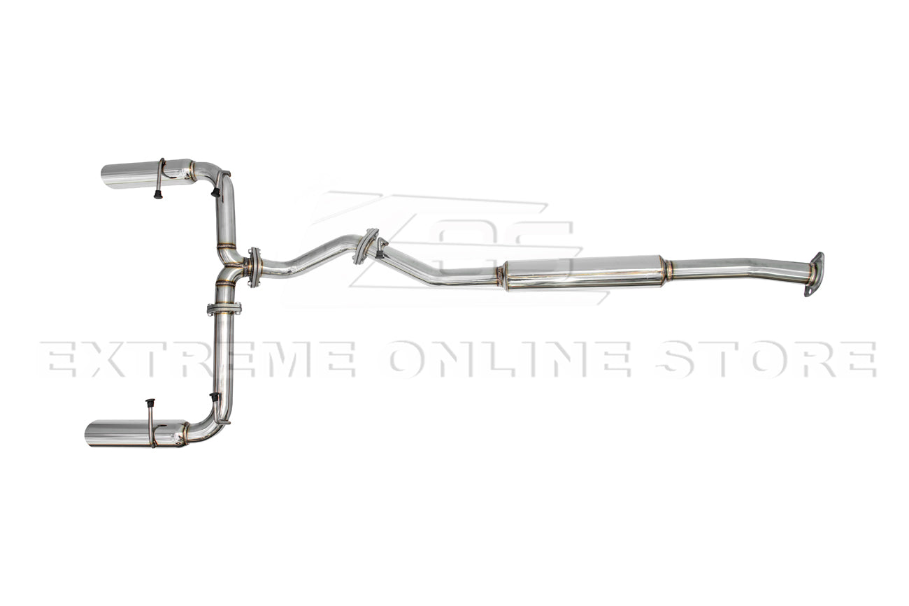 2022-Present Toyota GR86 Subaru BRZ BOSO Style Muffler Delete Cat Back Exhaust