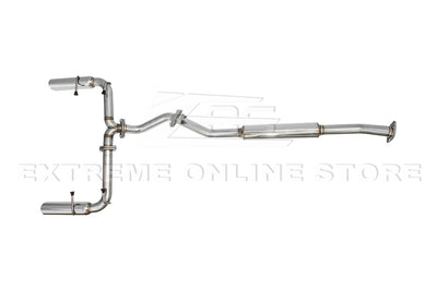2022-Present Toyota GR86 Subaru BRZ BOSO Style Muffler Delete Cat Back Exhaust