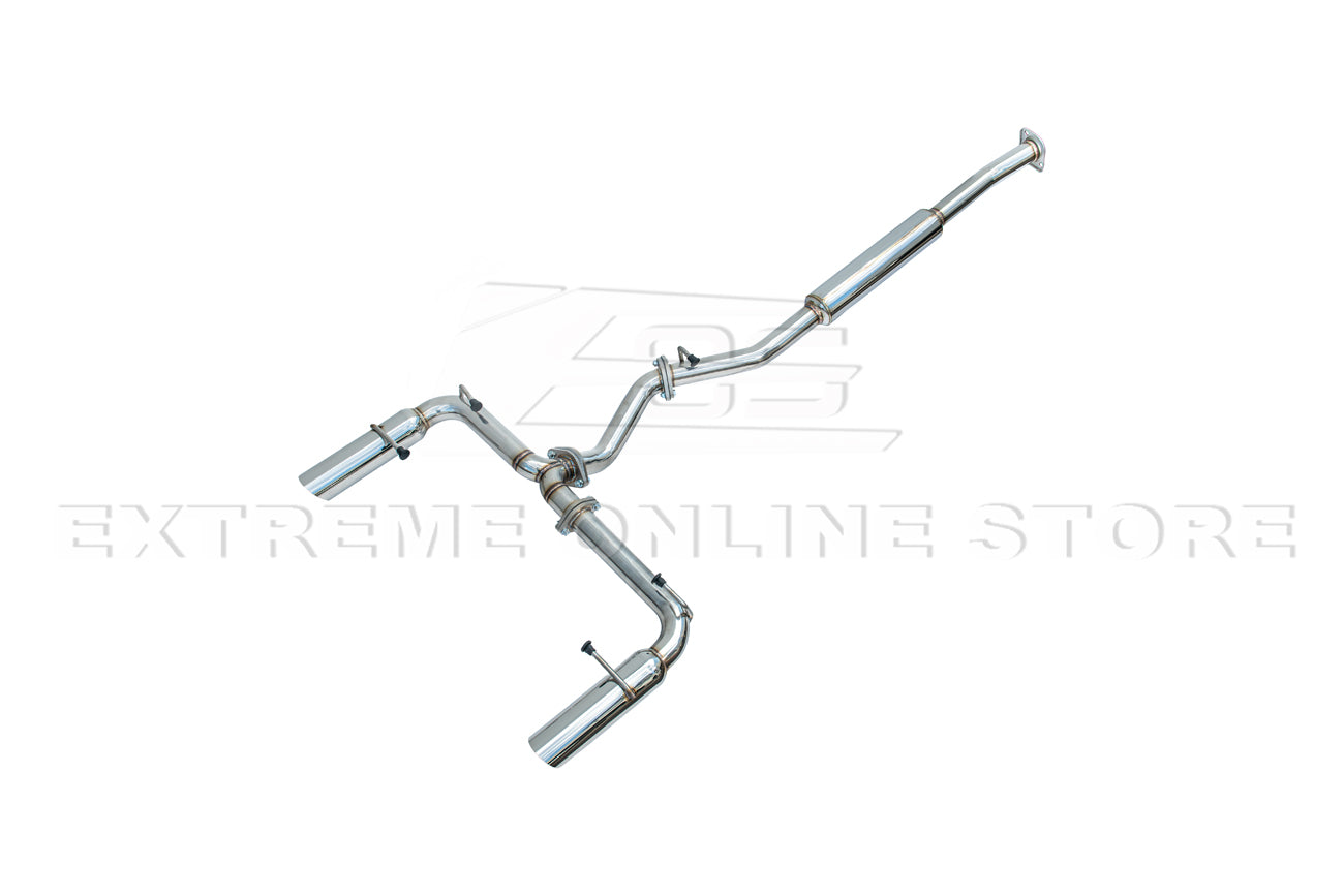2022-Present Toyota GR86 Subaru BRZ BOSO Style Muffler Delete Cat Back Exhaust
